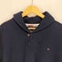 トミーヒルフィガー TOMMY HILFIGER ロゴ刺繍 ショールカラー スウェット シャツ メンズ import:XL